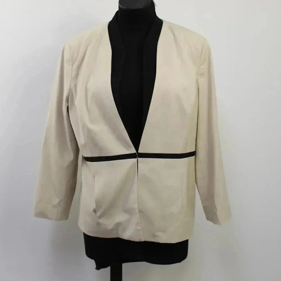 DONCASTER beige modern blazer - Picture 5 of 10